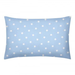 Дитяча наволочка COSAS BLUE STAR Ранфорс 40х60 см Блакитний Вільнянськ