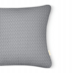 Наволочка COSAS Smoky Waffle Weave 50х50 см Сірий Цумань