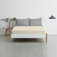 Набор наволочки и простыни COSAS GREY DOTS & BISCUIT CS1 Ранфорс 160х200 см Серый Геническ