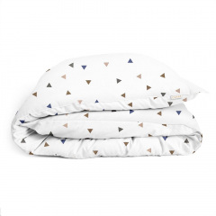 Подростковый комплект без простыни COSAS DELTA Ранфорс 155х215 см Белый Ахтырка