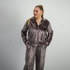 Пижама женская COSAS Vella L Коричневый (Vella_brown_L) Киев