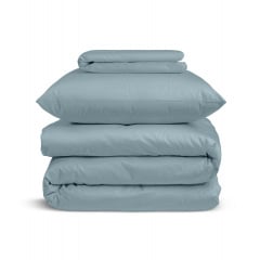 Дитяча постільна білизна сатин у ліжечко DOVE Cosas бірюзовий 110х140 см Ясногородка