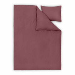 Подростковая постель без простыни BLUEBERRY Cosas Сливовый 155х215 см Новая Прага