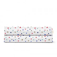 Простыня полуторная 155х240 см COLOR BLOTS CS2 COSAS красный Прилуки