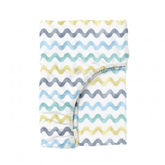 Двуспальная постель с простыней на резинке Stormy CS3 COSAS стальной 180х220 см Ирпень