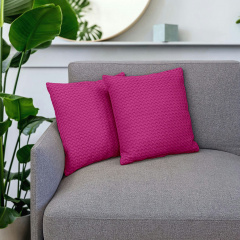 Наволочка 50х50 см Candy Waffle Weave COSAS Фуксія Київ