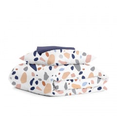 Подростковая постель с простыней на резинке GEMSTONES CS15 Cosas бежевый 160х220 см Луцк