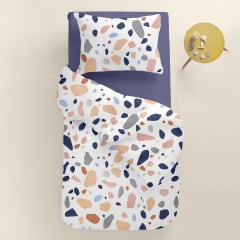 Подростковая постель с простыней на резинке GEMSTONES CS15 Cosas бежевый 160х220 см Луцк