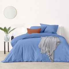 Плед бавовняний COSAS TWISTY 200х230 см CS1 Сірий Бучач