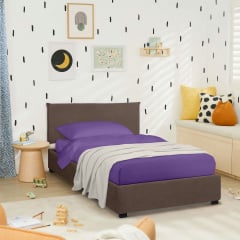 Ліжко односпальне COSAS Mango Walnut 90х200 см Махагон Київ