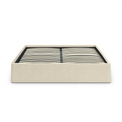 Ліжко двоспальне COSAS Papaya Almond 160x200 см Кремовий Софіївська Борщагівка