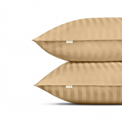 Полуторное постельное белье сатин HONEY Cosas Золотистый 160х220 см Александрия