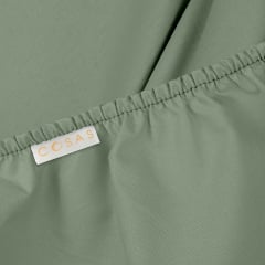 Детская простыня COSAS MEDITATIVE Ранфорс 60х120х12 см Спаржа Новая Прага