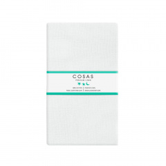 Подростковая постель с простыней на резинке COLOR ANIMALS COSAS Белый 155х215 см Костополь