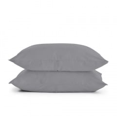 Євро постільна білизна Shadow CS1 COSAS Графіт 200х220 см Ірпінь