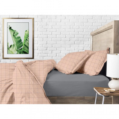 Дитяча наволочка COSAS ROSE GEOMETRY Ранфорс 40х60 см Рожевий Київ