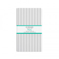 Полуторное постельное белье Grey Line COSAS серый 160х220 см Петрово