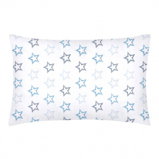 Дитяча наволочка COSAS STARS Ранфорс 40х60 см Блакитний