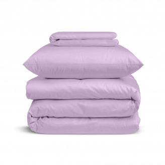 Підліткова постільна білизна сатин LAVENDER Cosas Лаванда 160х220 см