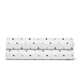 Простирадло полуторне 155х240 см LOVE CS3 COSAS Білий