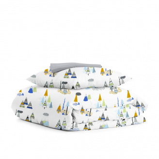 Підліткова постільна білизна FOREST WIGWAM CS1 COSAS Блакитний 155х215 см