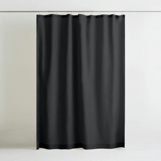 Шторка для душа и ванной COSAS BELUGA 180x180 см Графитовый