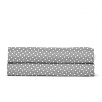 Дитяче простирадло 110х160 см WHITE DOTS Cosas