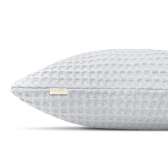 Наволочка COSAS Snow Greek Waffle 45х45 см Білий