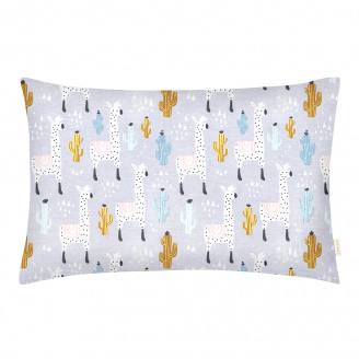 Детская наволочка COSAS LAMA 40х60 см Серый