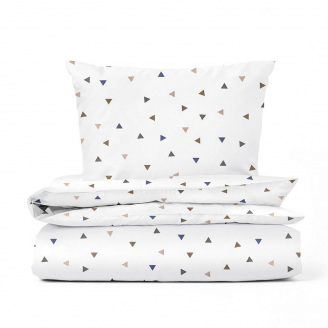 Детский комплект без простыни COSAS DELTA Ранфорс 110х140 см Белый