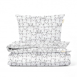 Детская постель без простыни Cats COSAS Белый 110х140 см