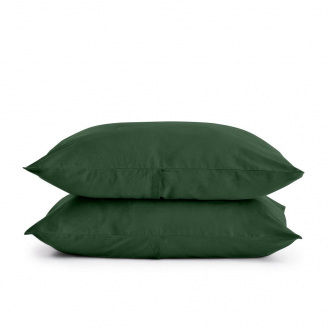 Набір наволочок COSAS GREEN SATIN Сатин 50х70 см Зелений