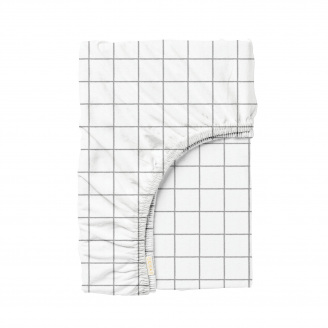 Простынь на резинке 90х200 см CELL COSAS белый