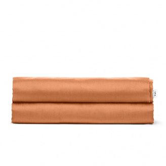 Евро простыня COSAS AMBER Ранфорс 220х240 см Оранжевый