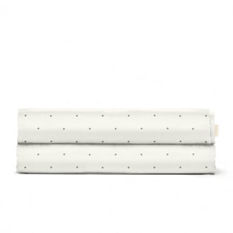 Простыня полуторная 155х240 см MINI DOTS CS3 COSAS белый