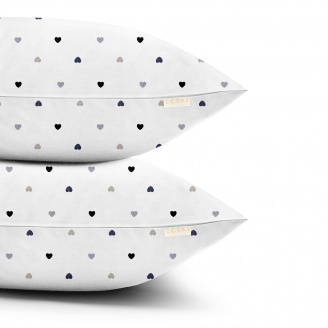 Набор наволочек COSAS LOVE CS1 50х70 см Белый