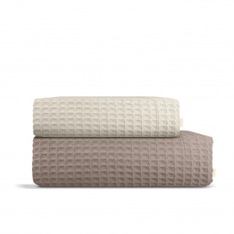 Вафельні рушники COSAS Magnolia Greek Waffle CS1 2 шт Кремовий/бежевий