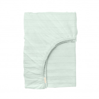 Простирадло на резинці сатин 140х200 см PISTACHIO Cosas