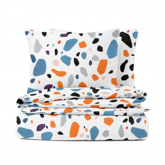 Євро постіль без простирадла 200х220 см GEMSTONES CS1 Cosas помаранчевий