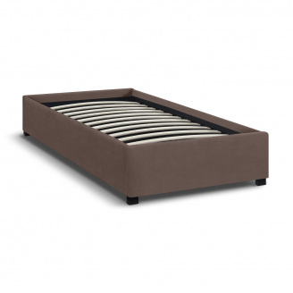 Ліжко односпальне COSAS Mango Walnut 90х200 см Махагон