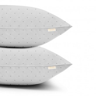 Набір наволочок COSAS MINI DOTS CS1 50х70 см Сірий