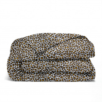 Підковдра євро 200х220 см LEOPARD COSAS Бежевий