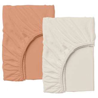 Набір простирадло на резинці 60х120 см набір BEIGE TERRAKOT COSAS