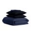 Семейный комплект постельного белья Dark Blue CS11 COSAS черный 2х160х220 см Броды
