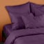Простынь на резинке сатин VIOLET Cosas Фиолетовый 90х200х20 см Киев