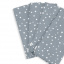 Набір серветок COSAS GREY STARSFALL Ранфорс 30х30 см 4 шт Сірий Дніпро
