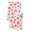 Ранер на стіл COSAS SNOWFLAKES 40х150 см Червоно-білий Бердянськ