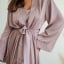 Женский халат COSAS Silky Cloud L-XL Сиреневый Киев