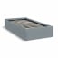 Ліжко односпальне COSAS Papaya Cashmere 90х200 см Стальний Братське