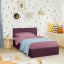 Ліжко односпальне COSAS Papaya Plum 90х200 см Сливовий Київ